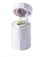 Контейнер-таблетница Пилюля с делителем,размельчителем,мензуркой (1015)