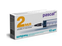 Здравсити шприц 3х комп луер 23g х 1 1/4 0,6х30мм 2мл N10
