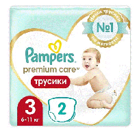 Подгузники-трусики Памперс премиум кеа пантс миди N2 (6-11кг)