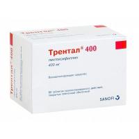 Трентал таб.пролонг действ п.п.о. 400мг N60