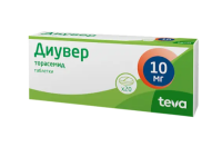 Диувер таб. 10мг №20
