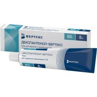 Декспантенол-ВЕРТЕКС мазь д/наруж.прим. 5% 50г N1