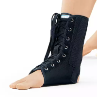 Ортез на голеностопный сустав с ребрами жесткости и шнуровкой, арт. LAB-221 S