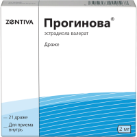 Прогинова таб. п/о 2мг №21