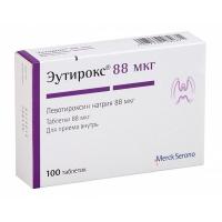 Эутирокс таб. 88мкг N100