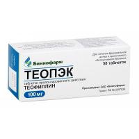 Теопэк таб.пролонг.высвоб. 100мг N50