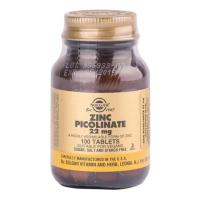 Солгар пиколинат цинка 22мг таб. 300мг N100