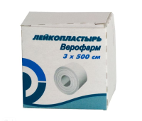 Пластырь 3х500см (картон уп)
