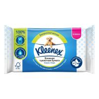 Бумага туалетная влажная Клинекс kleenex classic clean N42 (пластик)