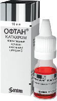 Офтан Катахром капли гл. 10мл N1