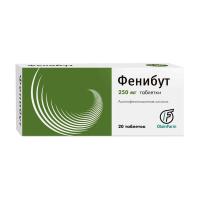 Фенибут таб. 250мг N20