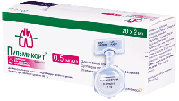 Пульмикорт сусп. д/ингал. доз. 0,5мг/мл 2мл N20