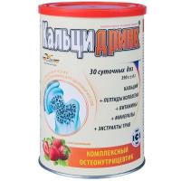 Кальцидринк пор. клубника 390г