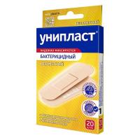 Лейкопластырь бактерицидный УНИПЛАСТ незамет. №20