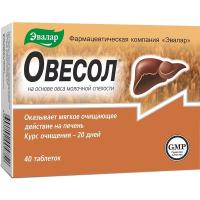 Овесол таб. п.о 0,25г N40