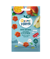 ДП фрутоняня кусочки 15г яблоко-персик-маракуйя 12+мес 43001105