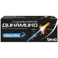 Динамико таб. п.п.о. 100мг N1