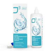 О3 р-р многофункциональный д/ухода за контактными линзами 450мл (+контейнер)
