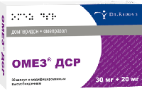 Омез ДСР капс. с модиф. высвоб. 30мг+20мг N30