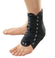 Ортез на голеностопный сустав с ребрами жесткости и шнуровкой, арт. LAB-201 XL