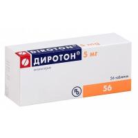Диротон таб. 5мг N56