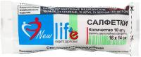 Салфетки марлевые стер 16х14см N10 2х сл new life
