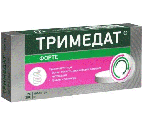 Тримедат форте таб.пролонг.высвоб.п.п.о. 300мг N20