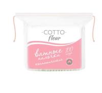 Ватные палочки cotto fleur пакет розовый N100