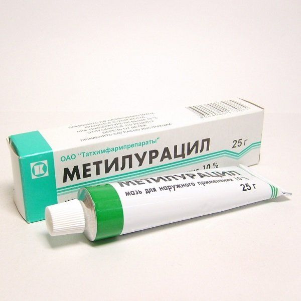 Метилурацил мазь 10% 25г N1