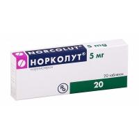 Норколут таб. 5мг N20