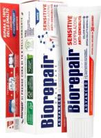BIOREPAIR ЗУБНАЯ ПАСТА СЕНСИТИВ ДВОЙНОЕ ДЕЙСТВИЕ 75МЛ
