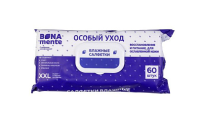 Салфетки влажные bona mente! антибактериальные N60