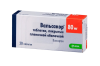 Вальсакор таб. п.п.о. 80мг №30