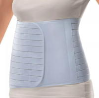 Бандаж ортопедический на брюшную стенку, арт. AB-309 L, белый, раздвоен.клапан