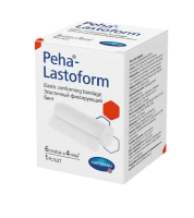 Бинт эластичный фиксирующий peha-lastoform 4мх6см