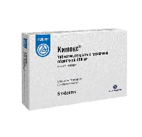 Кимокс таб. п.п.о. 400мг N5