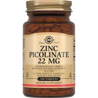 Солгар пиколинат цинка 22мг таб. 300мг N100
