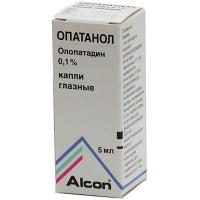 ОПАТАНОЛ 0,1% 5МЛ ГЛ КАПЛИ ФЛАК/КАП