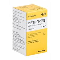 Метипред таб. 4мг N30