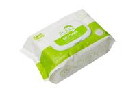 Влажные салфетки Bona Mente! дет №80 тиснен, клап