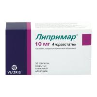 Липримар таб. п.п.о. 10мг N30