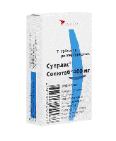 Супракс солютаб таб. дисперг. 400мг N7