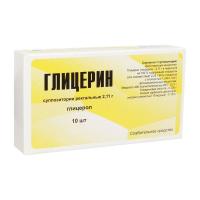 Глицерин супп. рект. 2,11г N10