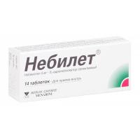 Небилет таб. 5мг N14