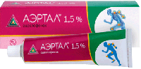 Аэртал крем 1,5% 60г N1