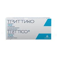 Триттико таб.пролонг.высвоб. 150мг N20