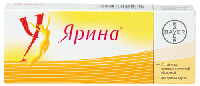 Ярина таб. п.п.о. 3мг+0,03мг N21