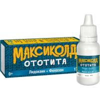Максиколд Ототита капли ушн. 1%+4% 17,1г N1