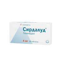 Сирдалуд таб. 4мг N30