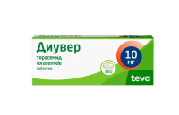 Диувер таб. 10мг №60